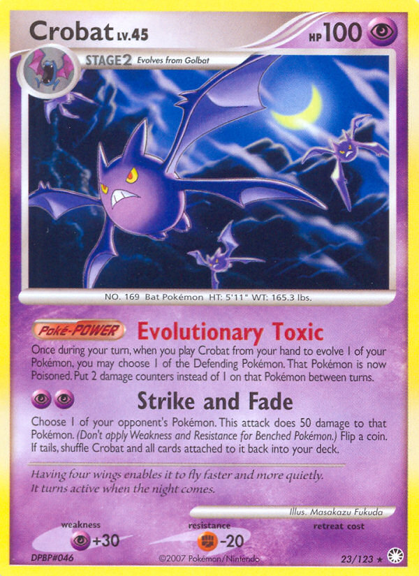 Crobat (23/123) [Diamond & Pearl: Mysterious Treasures] | Eastridge Sports Cards & Games