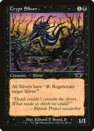 Crypt Sliver [Legions] | Eastridge Sports Cards & Games