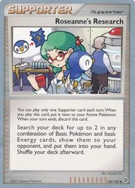 Roseanne's Research (125/132) (Stallgon - David Cohen) [World Championships 2009] | Eastridge Sports Cards & Games