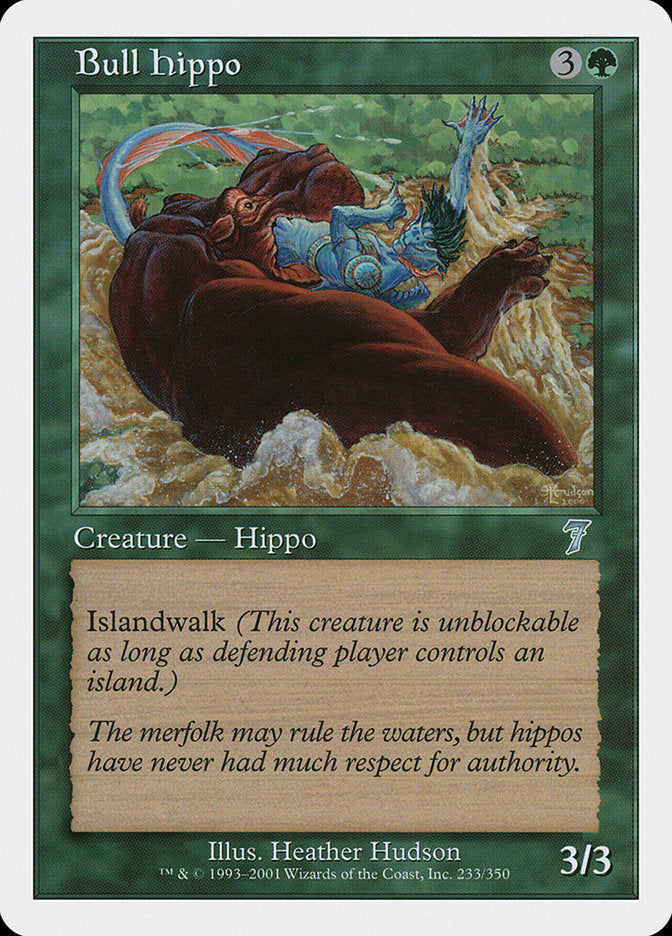 Bull Hippo [Seventh Edition] | Eastridge Sports Cards & Games