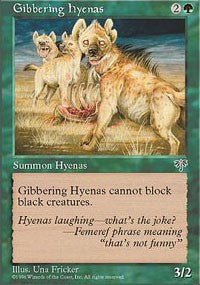 Gibbering Hyenas [Mirage] | Eastridge Sports Cards & Games