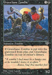 Gravebane Zombie [Mirage] | Eastridge Sports Cards & Games