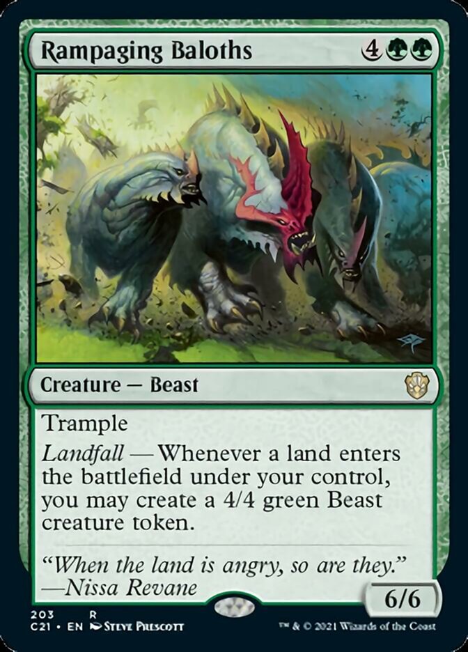 Rampaging Baloths [Commander 2021] | Eastridge Sports Cards & Games