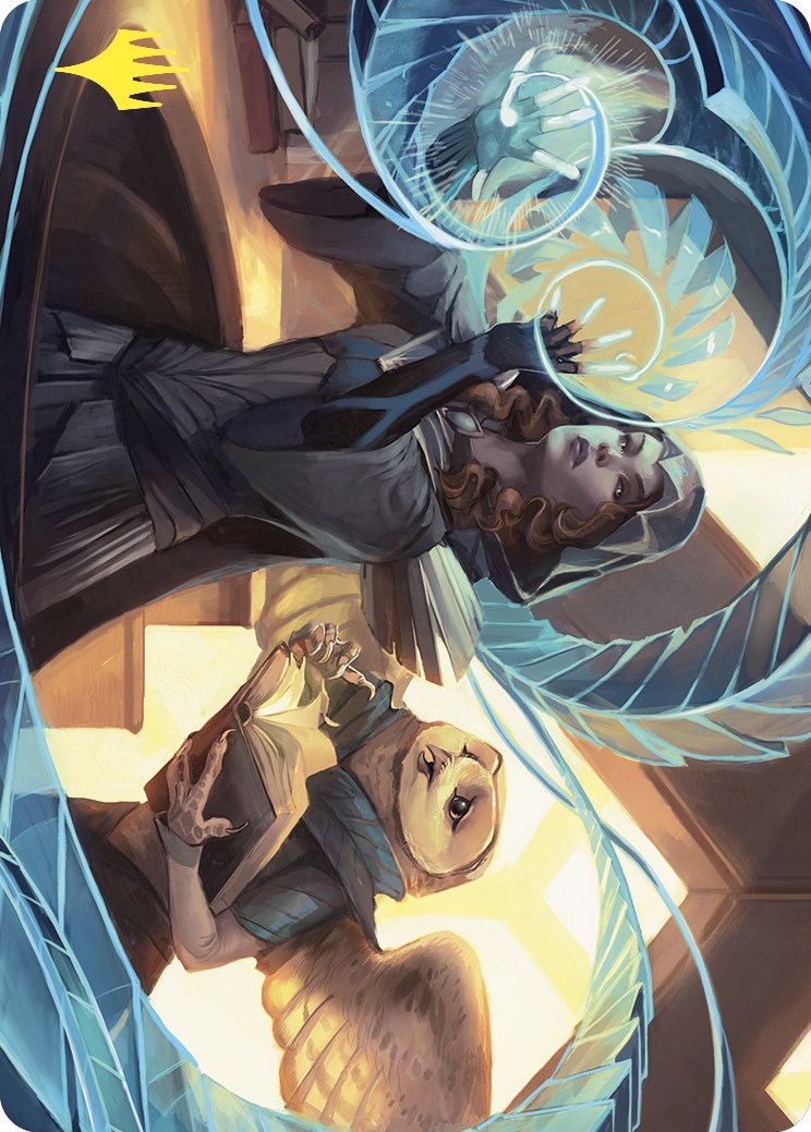 Personal Tutor Art Card (Gold-Stamped) [Commander Masters Art Series] | Eastridge Sports Cards & Games