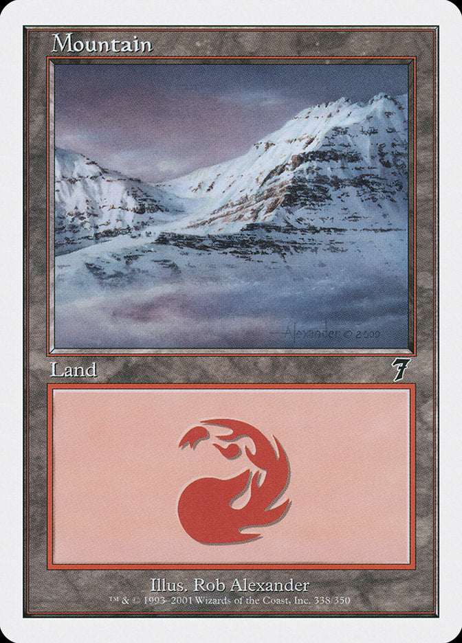 Mountain (338) [Seventh Edition] | Eastridge Sports Cards & Games