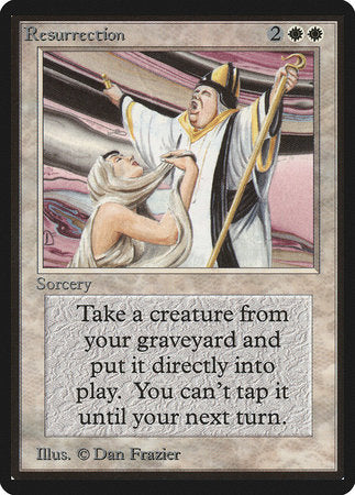 Resurrection [Limited Edition Beta] | Eastridge Sports Cards & Games