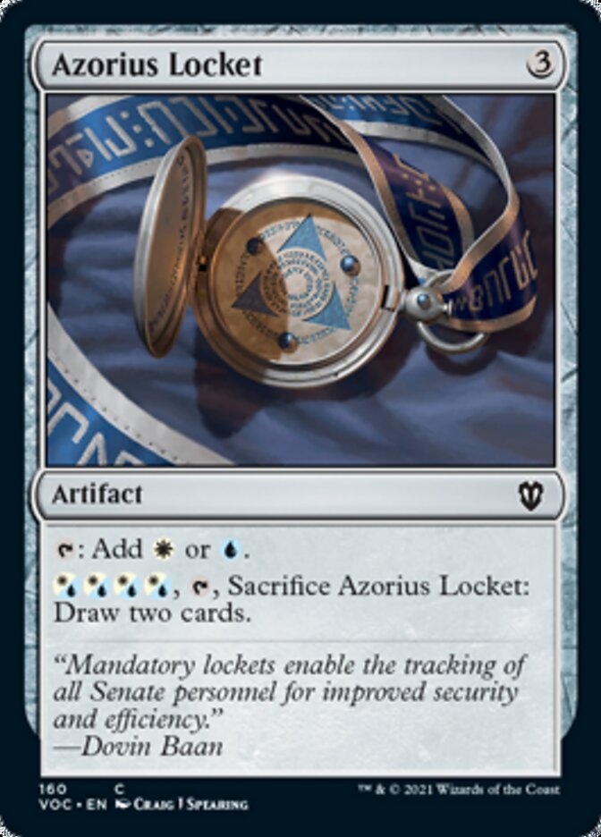 Azorius Locket [Innistrad: Crimson Vow Commander] | Eastridge Sports Cards & Games