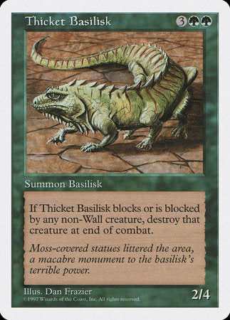 Thicket Basilisk [Fifth Edition] | Eastridge Sports Cards & Games