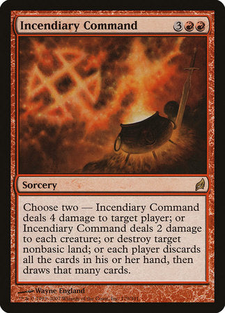 Incendiary Command [Lorwyn] | Eastridge Sports Cards & Games