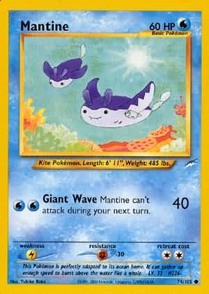 Mantine (74/105) [Neo Destiny Unlimited] | Eastridge Sports Cards & Games