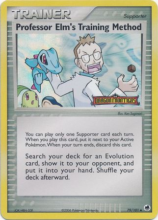 Professor Elm's Training Method (79/101) (Stamped) [EX: Dragon Frontiers] | Eastridge Sports Cards & Games