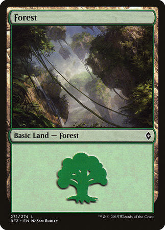 Forest (271) [Battle for Zendikar] | Eastridge Sports Cards & Games
