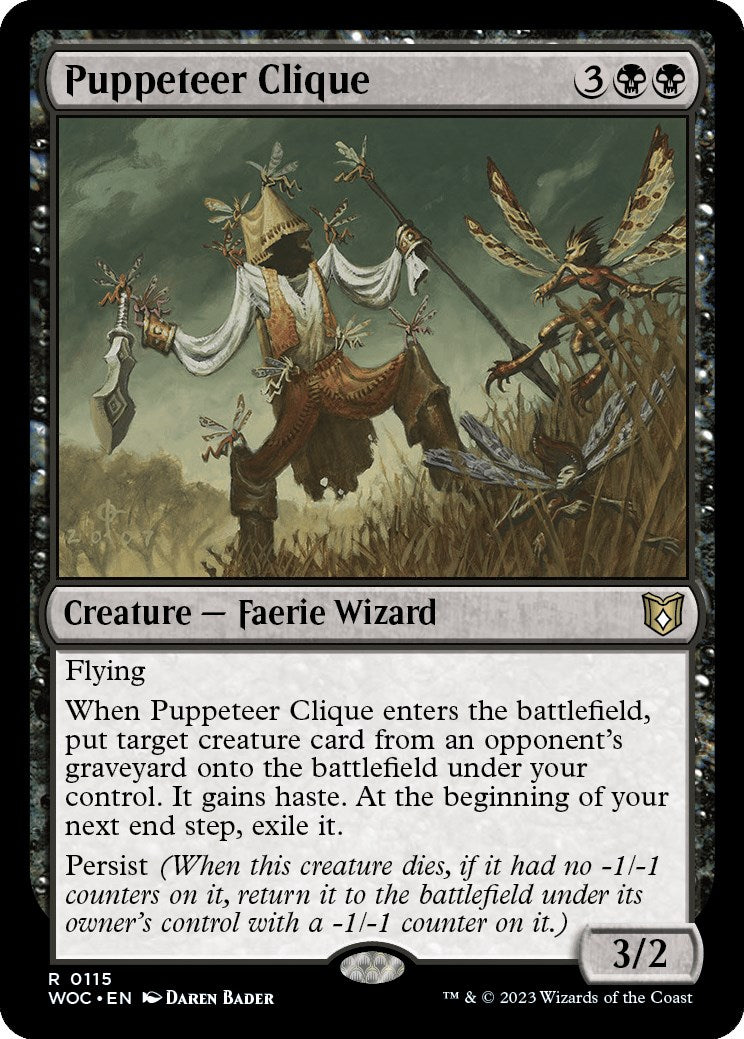 Puppeteer Clique [Wilds of Eldraine Commander] | Eastridge Sports Cards & Games