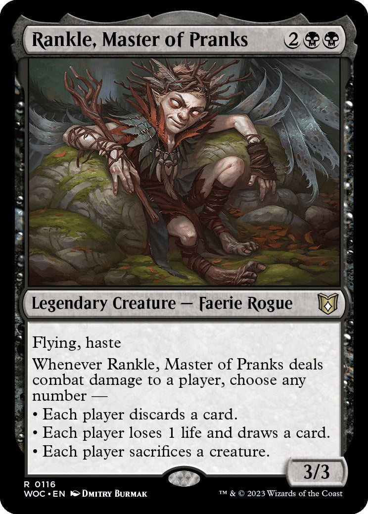 Rankle, Master of Pranks [Wilds of Eldraine Commander] | Eastridge Sports Cards & Games