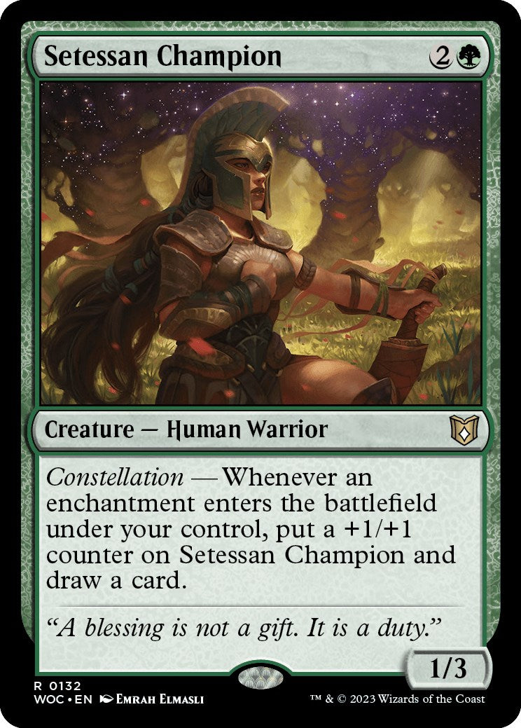 Setessan Champion [Wilds of Eldraine Commander] | Eastridge Sports Cards & Games