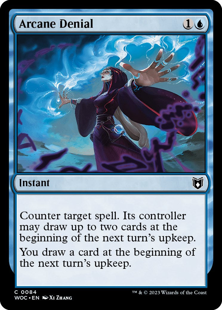 Arcane Denial [Wilds of Eldraine Commander] | Eastridge Sports Cards & Games