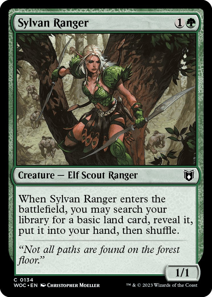 Sylvan Ranger [Wilds of Eldraine Commander] | Eastridge Sports Cards & Games