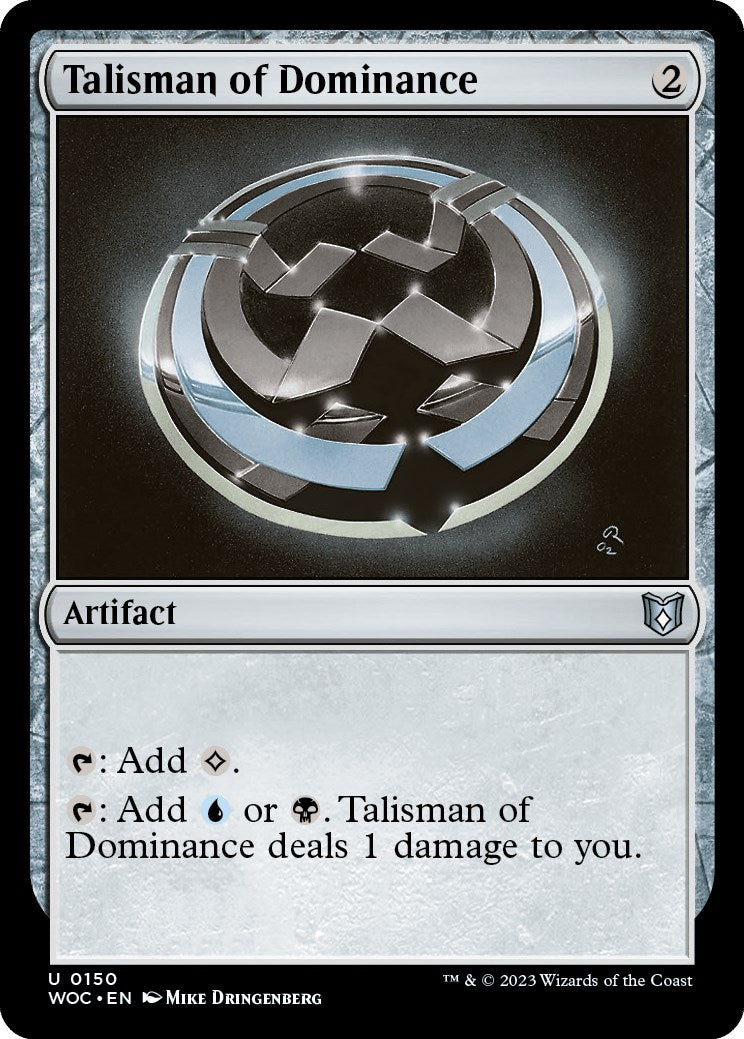 Talisman of Dominance [Wilds of Eldraine Commander] | Eastridge Sports Cards & Games