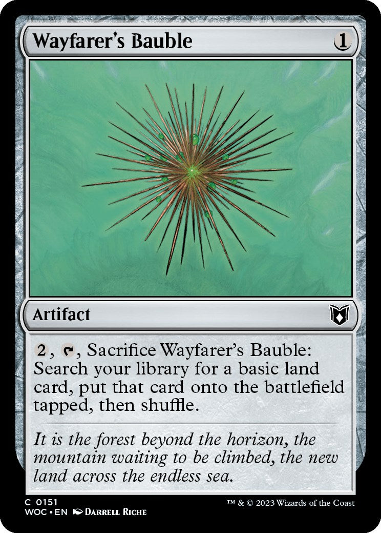 Wayfarer's Bauble [Wilds of Eldraine Commander] | Eastridge Sports Cards & Games