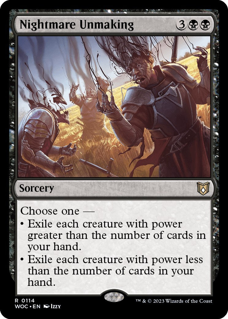 Nightmare Unmaking [Wilds of Eldraine Commander] | Eastridge Sports Cards & Games