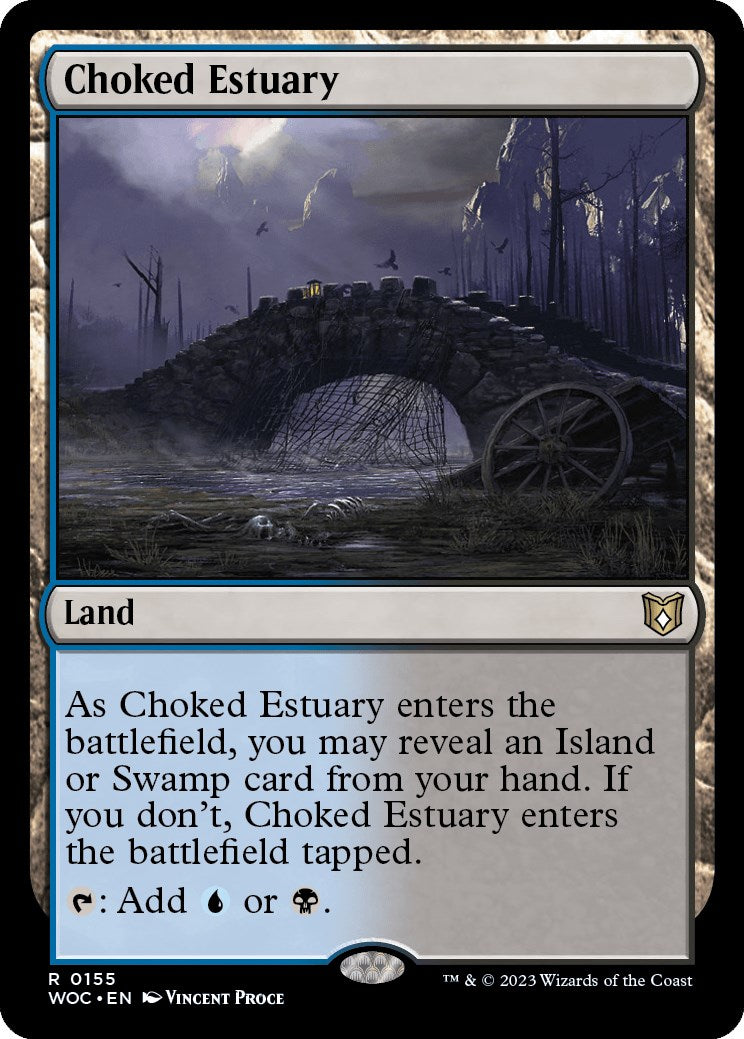 Choked Estuary [Wilds of Eldraine Commander] | Eastridge Sports Cards & Games