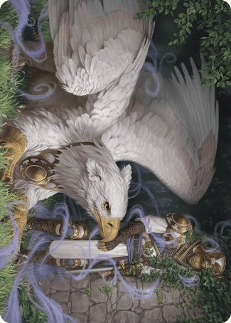 Dutiful Griffin Art Card [Wilds of Eldraine Art Series] | Eastridge Sports Cards & Games