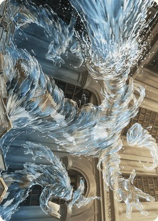 Splashy Spellcaster Art Card [Wilds of Eldraine Art Series] | Eastridge Sports Cards & Games