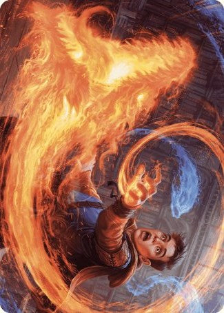 Frantic Firebolt Art Card [Wilds of Eldraine Art Series] | Eastridge Sports Cards & Games