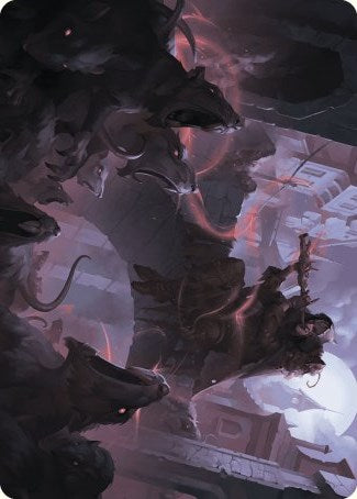Gnawing Crescendo Art Card [Wilds of Eldraine Art Series] | Eastridge Sports Cards & Games