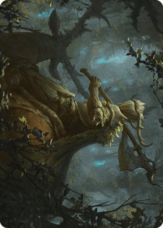 Verdant Outrider Art Card [Wilds of Eldraine Art Series] | Eastridge Sports Cards & Games