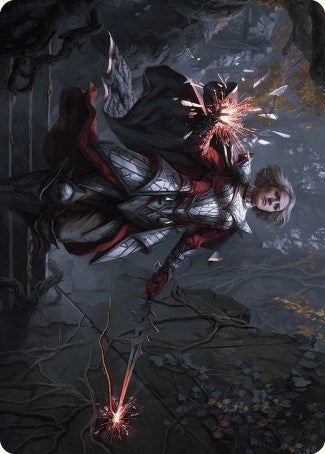 Rowan, Scion of War Art Card (31/81) [Wilds of Eldraine Art Series] | Eastridge Sports Cards & Games
