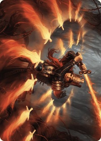 Heartflame Duelist Art Card [Wilds of Eldraine Art Series] | Eastridge Sports Cards & Games