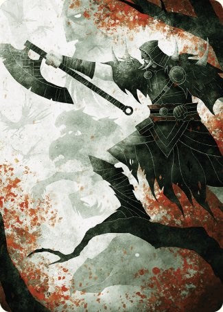 Garruk's Uprising Art Card [Wilds of Eldraine Art Series] | Eastridge Sports Cards & Games