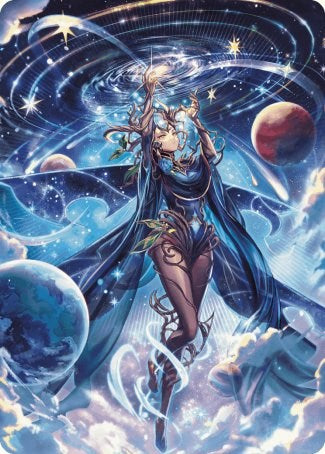 Omniscience Anime Art Card [Wilds of Eldraine Art Series] | Eastridge Sports Cards & Games