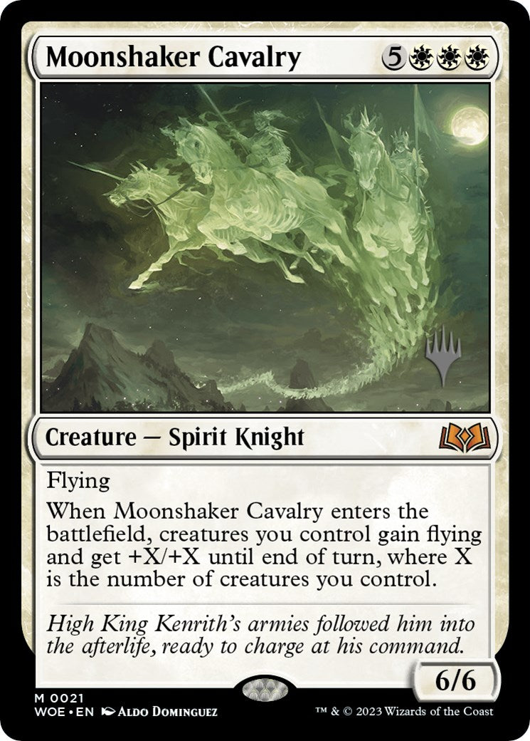 Moonshaker Cavalry (Promo Pack) [Wilds of Eldraine Promos] | Eastridge Sports Cards & Games