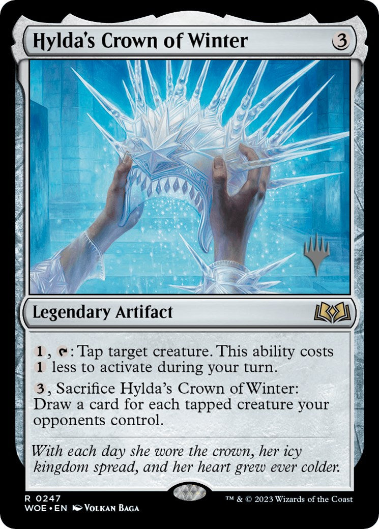 Hylda's Crown of Winter (Promo Pack) [Wilds of Eldraine Promos] | Eastridge Sports Cards & Games