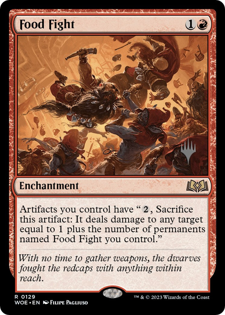 Food Fight (Promo Pack) [Wilds of Eldraine Promos] | Eastridge Sports Cards & Games