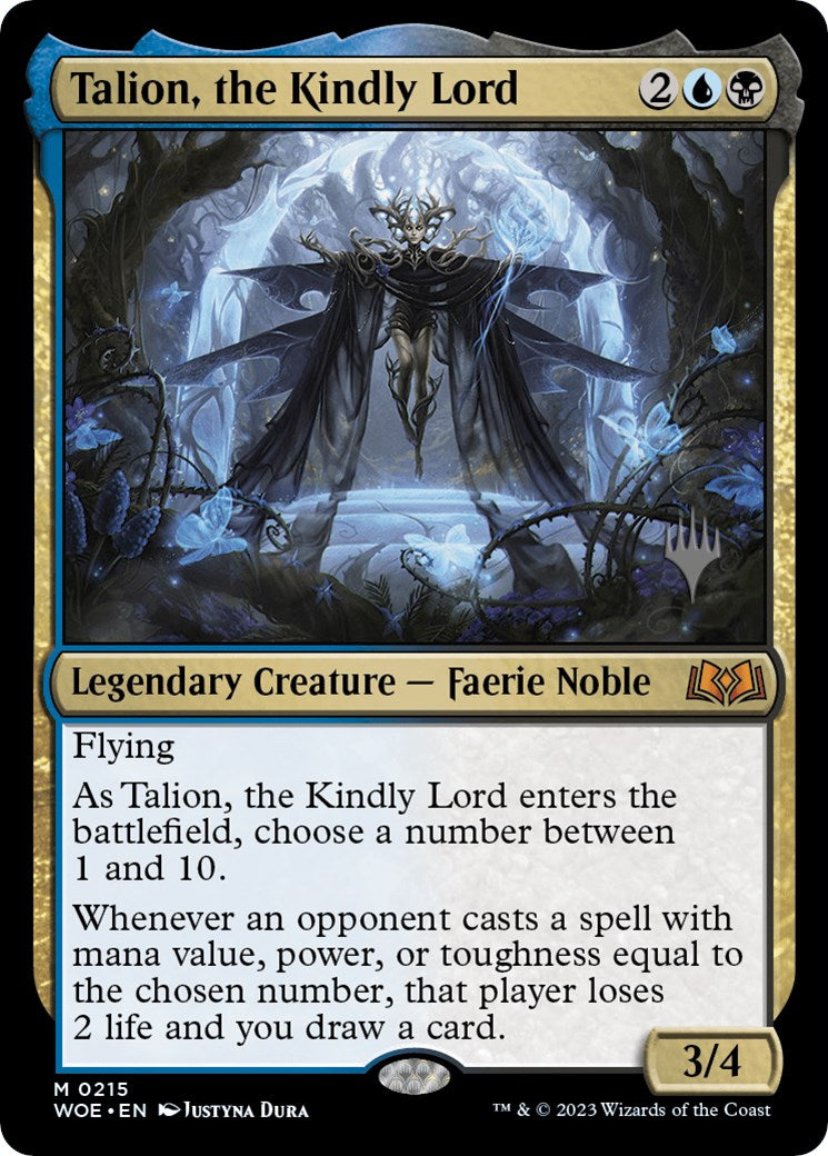 Talion, the Kindly Lord (Promo Pack) [Wilds of Eldraine Promos] | Eastridge Sports Cards & Games