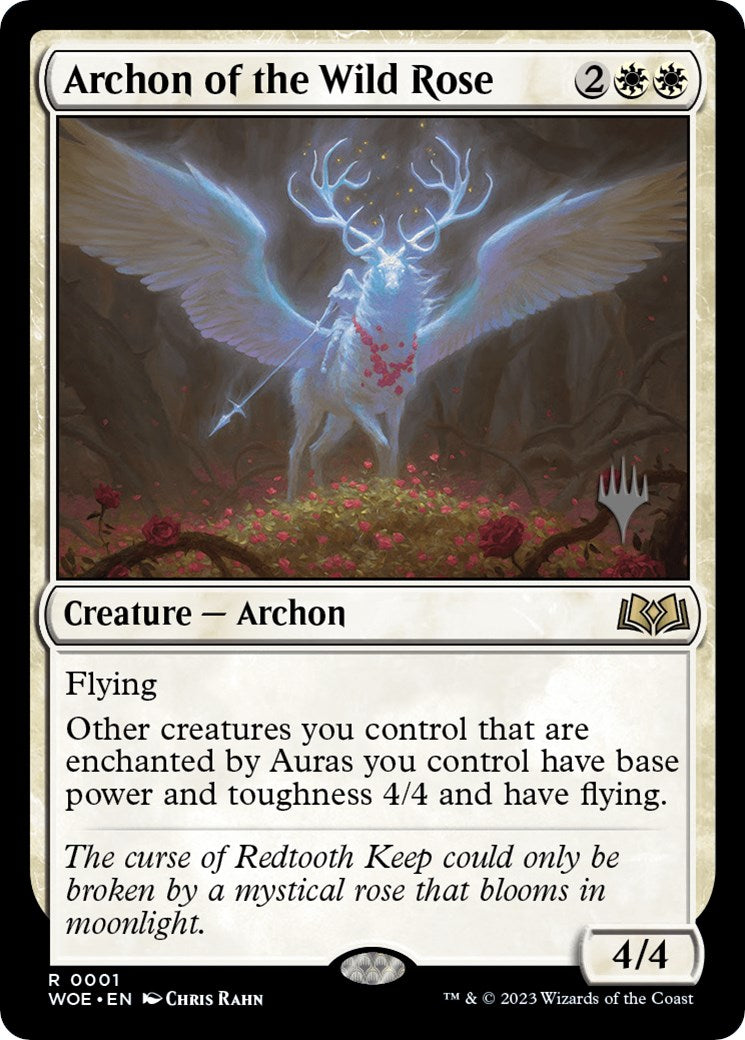 Archon of the Wild Rose (Promo Pack) [Wilds of Eldraine Promos] | Eastridge Sports Cards & Games