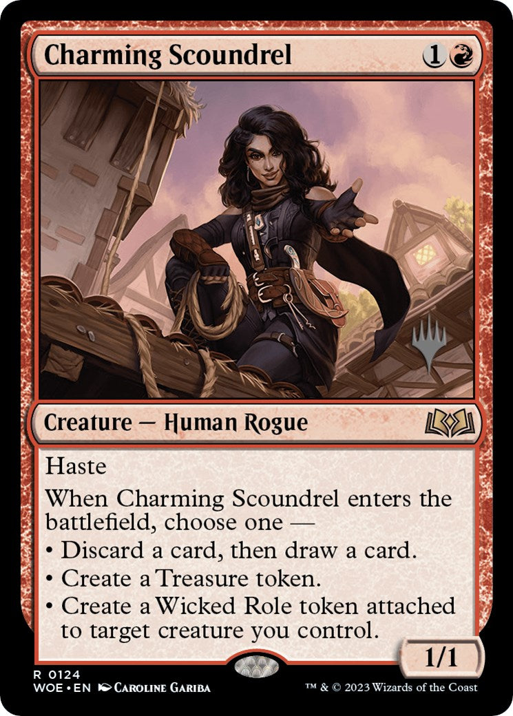 Charming Scoundrel (Promo Pack) [Wilds of Eldraine Promos] | Eastridge Sports Cards & Games