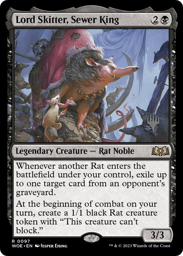 Lord Skitter, Sewer King (Promo Pack) [Wilds of Eldraine Promos] | Eastridge Sports Cards & Games