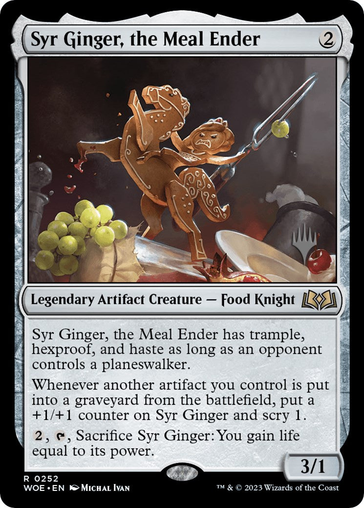 Syr Ginger, the Meal Ender (Promo Pack) [Wilds of Eldraine Promos] | Eastridge Sports Cards & Games