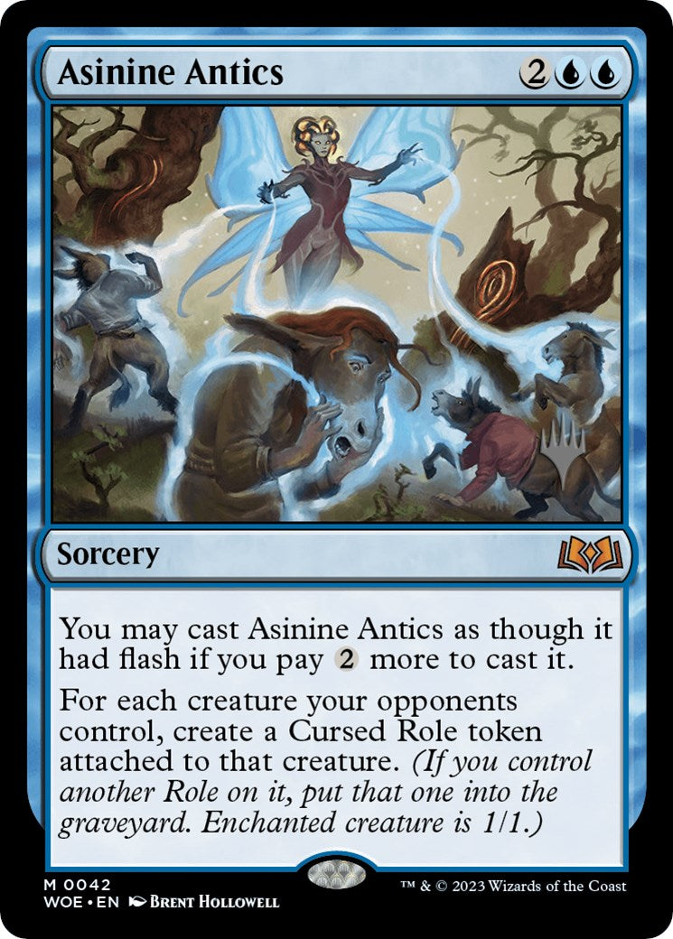 Asinine Antics (Promo Pack) [Wilds of Eldraine Promos] | Eastridge Sports Cards & Games