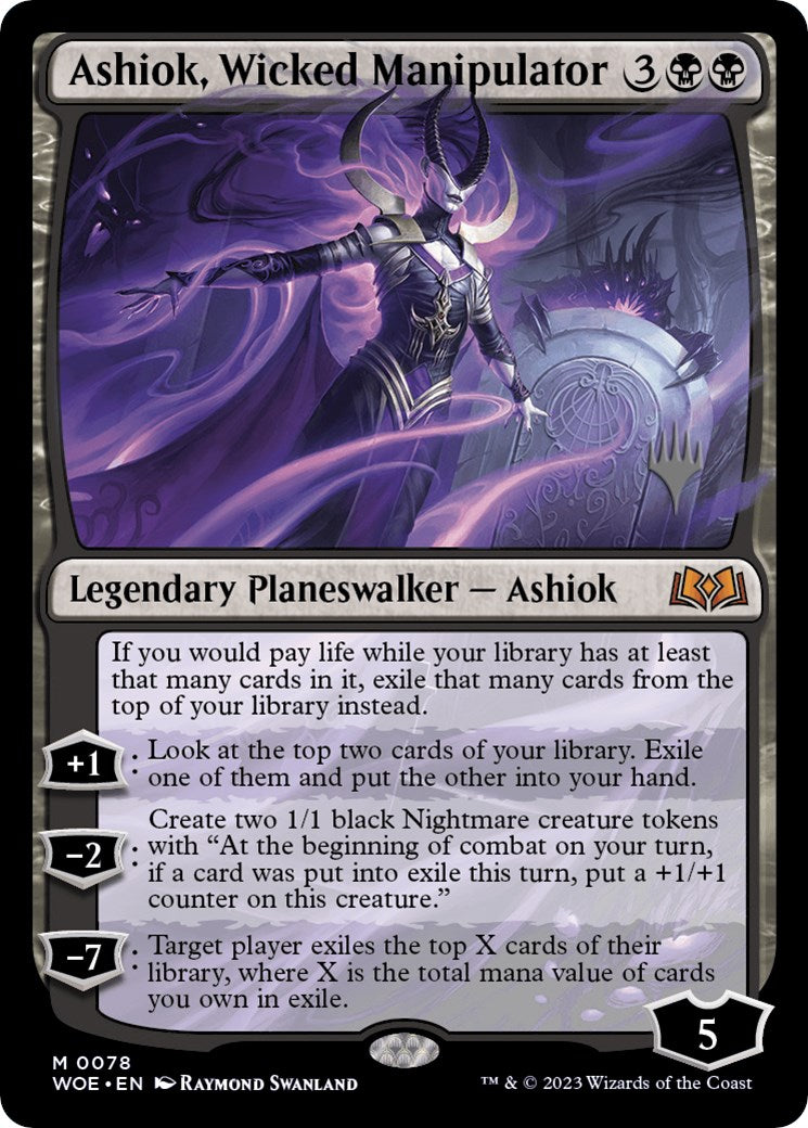 Ashiok, Wicked Manipulator (Promo Pack) [Wilds of Eldraine Promos] | Eastridge Sports Cards & Games