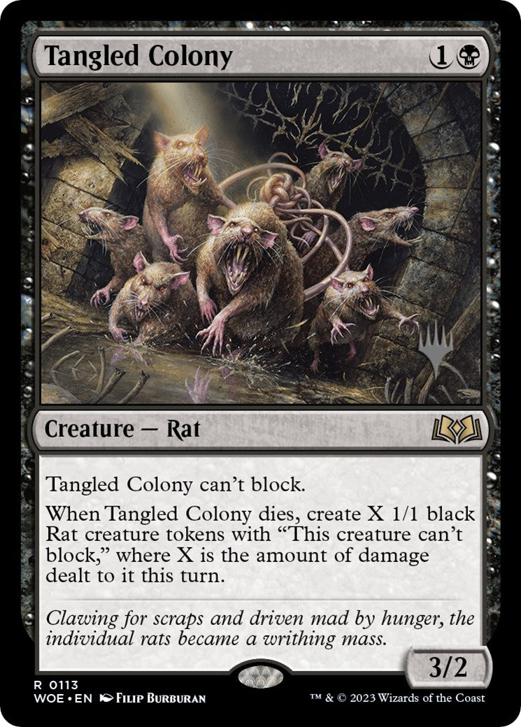 Tangled Colony (Promo Pack) [Wilds of Eldraine Promos] | Eastridge Sports Cards & Games