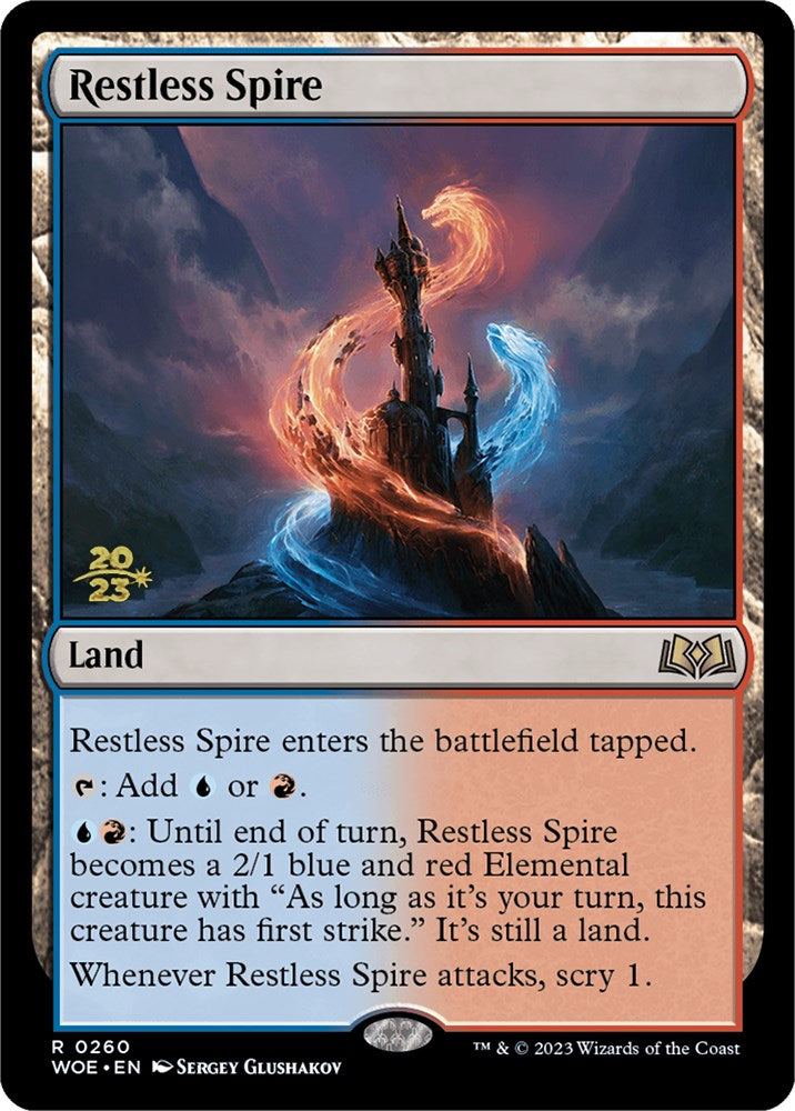 Restless Spire [Wilds of Eldraine Prerelease Promos] | Eastridge Sports Cards & Games