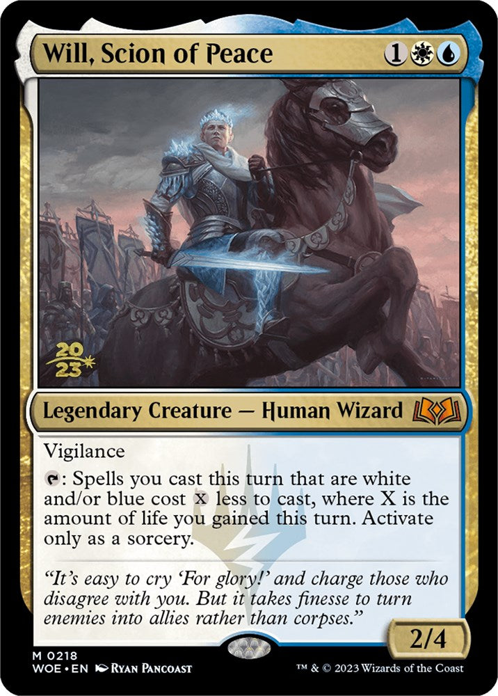 Will, Scion of Peace [Wilds of Eldraine Prerelease Promos] | Eastridge Sports Cards & Games