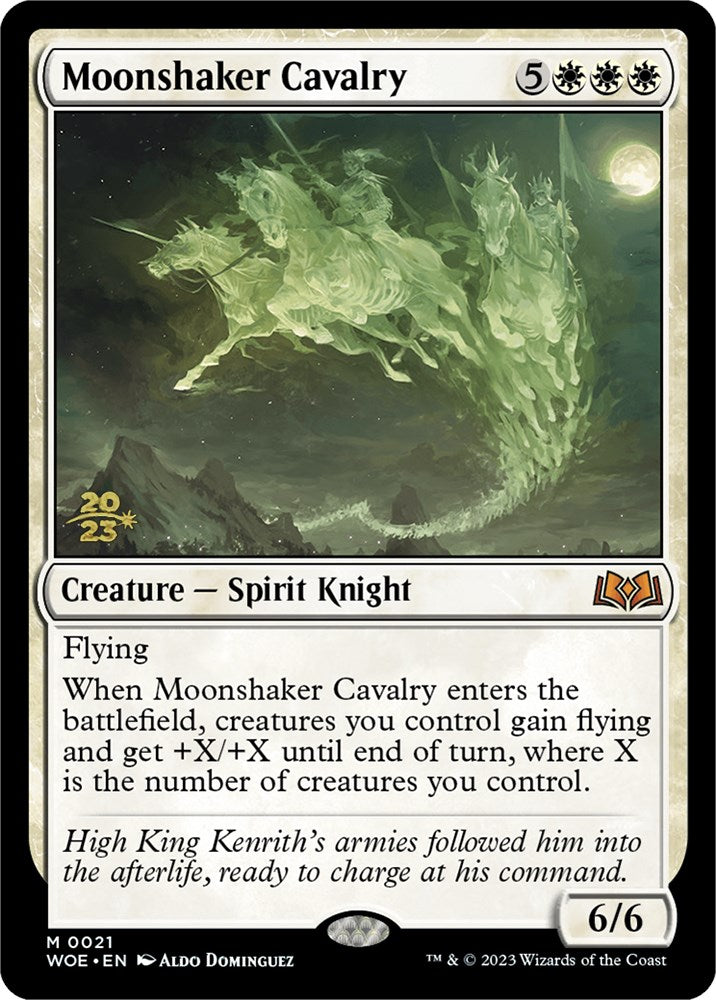 Moonshaker Cavalry [Wilds of Eldraine Prerelease Promos] | Eastridge Sports Cards & Games