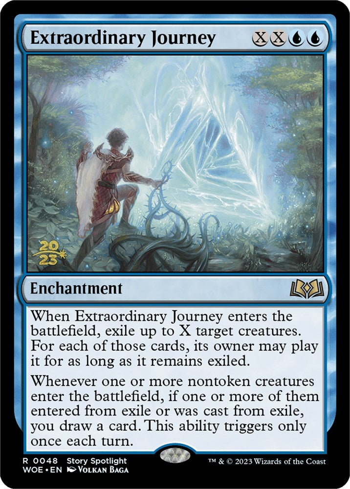 Extraordinary Journey [Wilds of Eldraine Prerelease Promos] | Eastridge Sports Cards & Games