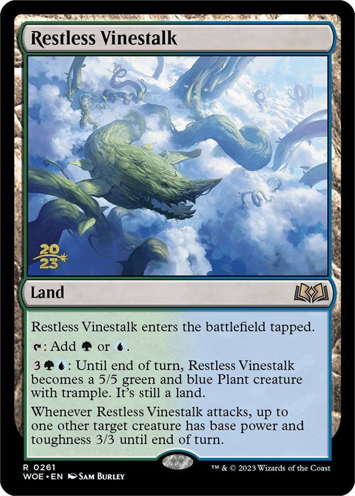 Restless Vinestalk [Wilds of Eldraine Prerelease Promos] | Eastridge Sports Cards & Games